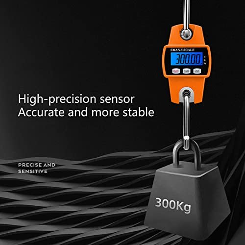 Digital Luggage Scale 300kg/660lb Hanging Baggage Scale with Backlit LCD-Display... - Image 3