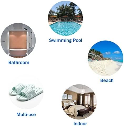 Shower Shoes Quick Dry Non-Slip Bathroom Slippers for Men Women Dorm Home Slides - Image 7