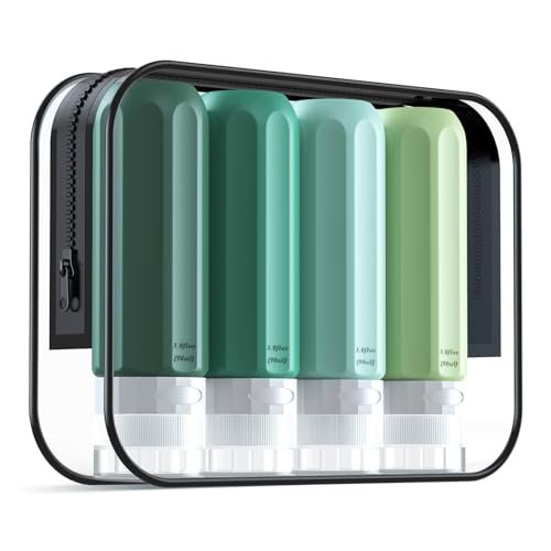Travel Bottles for Toiletries, Tsa Approved 3.4oz Travel Size, BPA Free, Leak Pr... - Image 2