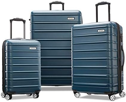 Samsonite Omni 2 Hardside Expandable Luggage with Spinners, Nova Teal, 3-Piece S... - Image 2