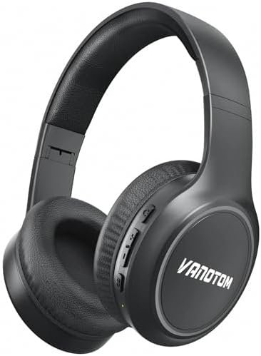 Wireless Headphones Bluetooth Headphones with Microphone,Noise Canceling Wireles... - Image 2