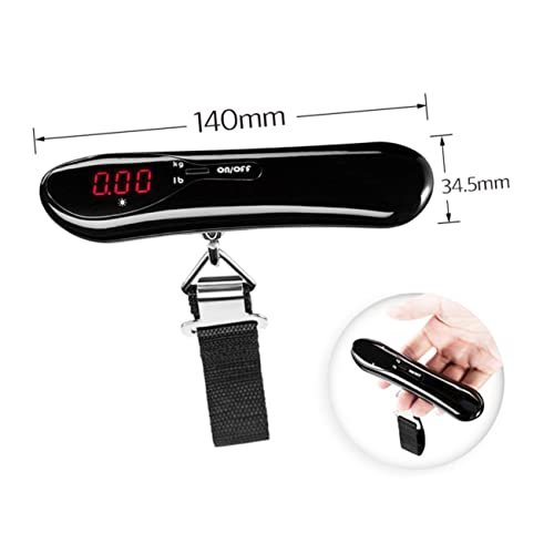 TENDYCOCO Portable Hanging Scale Portable Scales for Body Weight Luggage Scales ... - Image 7