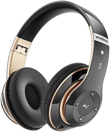 Bluetooth Headphones Over Ear, 6S Wireless Headphones Wired with 6 EQ Modes, 40 ... - Image 2