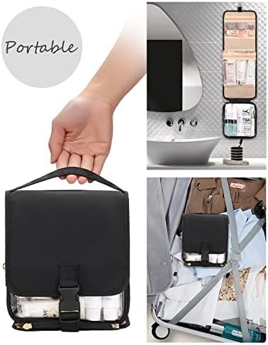 Relavel Travel Toiletry Bag for women with Detachable TSA Approved Toiletry Bag,... - Image 7