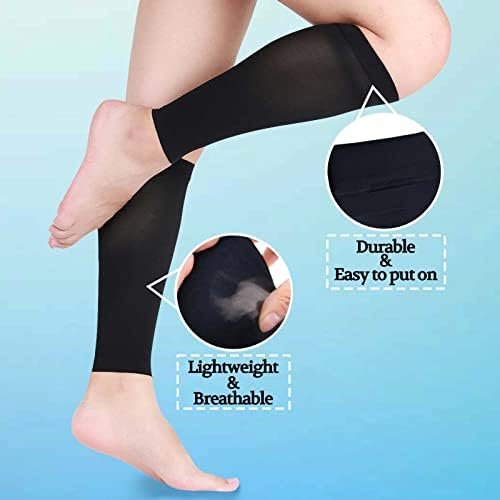 Lin Performance Medical Calf Compression Sleeve for Women and Men Lightweight Fo... - Image 4