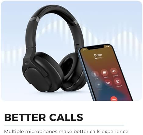 Hybrid Active Noise Cancelling Headphones Bluetooth Headphones Wireless Headphon... - Image 8