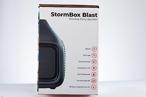 Tribit StormBox Blast Portable Speaker: 90W Loud Stereo Sound with XBass, IPX7 W... - Image 12