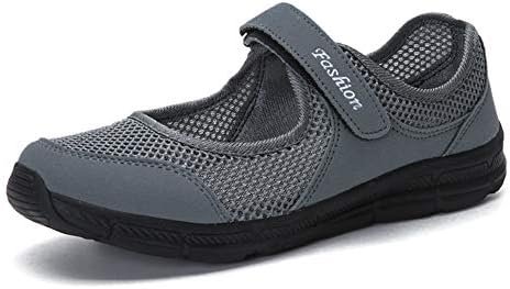 SAGUARO Women's Breathable Walking Shoes Lady Fashion Mary Jane Sneakers Adjusta... - Image 2