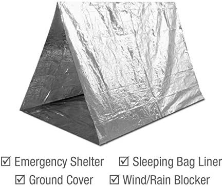Swiss Safe Emergency Mylar Thermal Blankets + Bonus Space Blanket - Compact & In... - Image 6