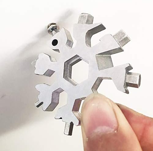 CASIMR Snowflake Multi Tool, Unique Stocking Stuffers for Women Men Kids Adults ... - Image 5