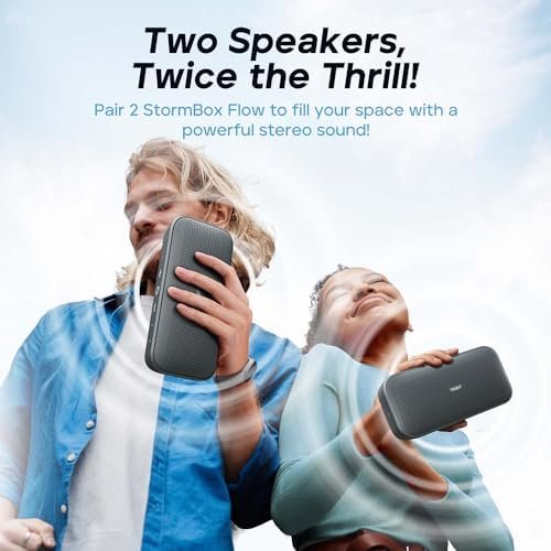Tribit StormBox Flow Bluetooth Speaker, Portable Speaker with XBass, 30H Playtim... - Image 5