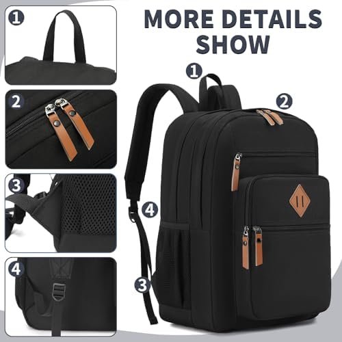 YGR Classic Carry-on Travel Backpack for Men and Women, Anti Theft Laptop Backpa... - Image 7