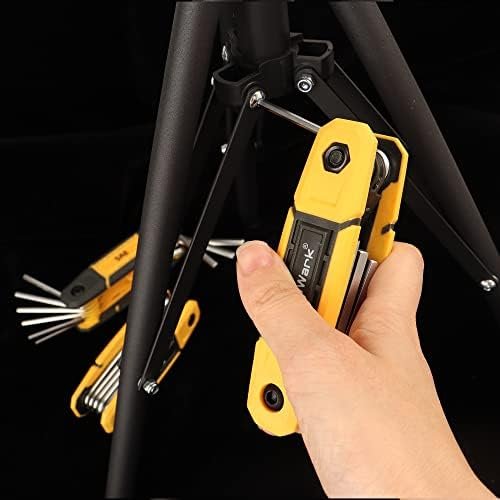 MULWARK 17pcs Folding Allen Wrench Set | Metric & Standard SAE - Key Tool 2 Pack... - Image 8