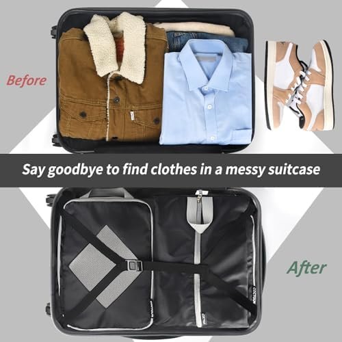 Compression Packing Cubes for Travel, Packing Cubes Compression Travel Essential... - Image 7