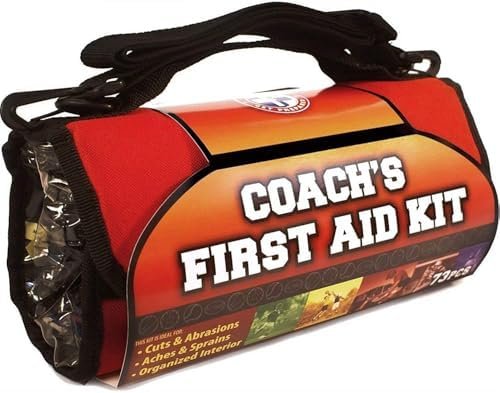 Be Smart Get Prepared 73-Piece Coach’s and Team Sports First Aid Kit in Roll up ... - Image 2