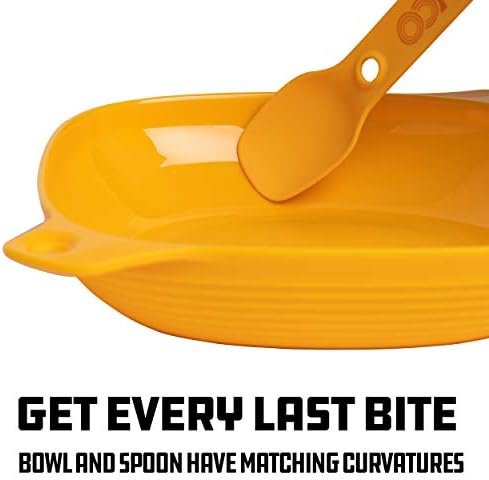 UCO 4-Piece Camping Mess Kit with Bowl, Plate and 3-in-1 Spork Utensil Set - Image 5