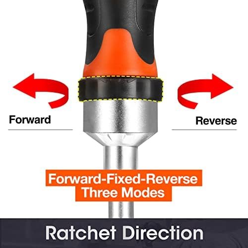 ValueMax 13-in-1 Multi-bit Ratcheting Screwdriver Set Tool All in One, Portable ... - Image 6