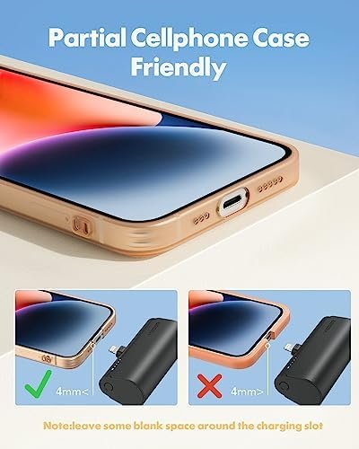 2 Pack Portable Chargers for iPhones & Android, 5000mAh Mini Power Banks, 20W PD... - Image 8