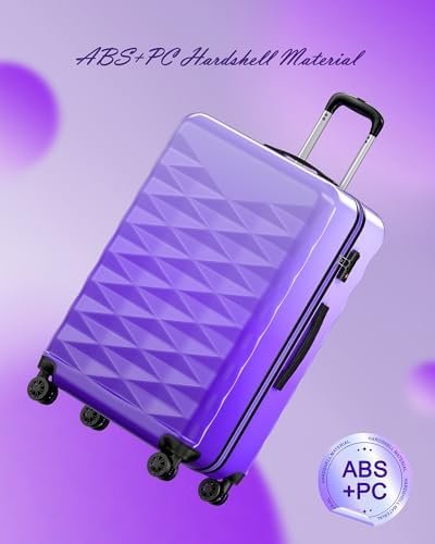 Suitour Luggage Set of 3,Hard Case Lightweight Luggage Sets with Spinner Wheels ... - Image 8