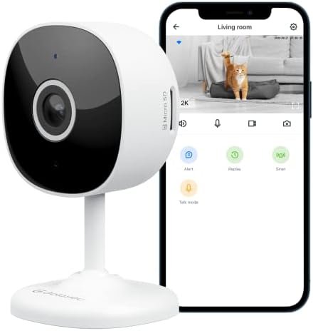 WiFi Camera 2K, Galayou Indoor Home Security Cameras for Baby/Elder/Dog/Pet Came... - Image 2