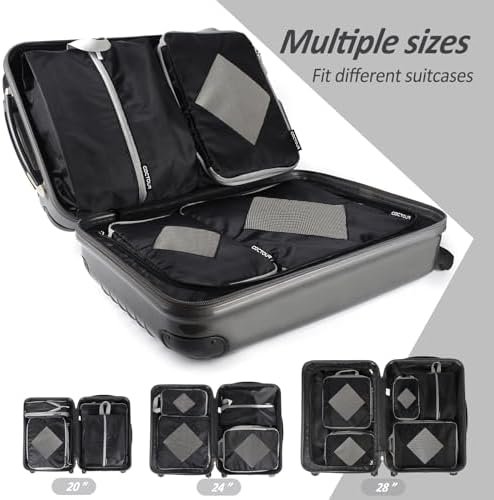 Compression Packing Cubes for Travel, Packing Cubes Compression Travel Essential... - Image 8