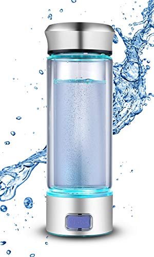 LevelUpWay - Glass Hydrogen Water Bottle Generator with SPE PEM Technology (350m... - Image 2