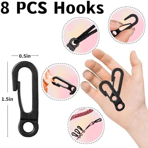 Tent Stakes Heavy Duty 8 inch Metal Tent Pegs, 25PCS Multiuse Camping Tent Acces... - Image 5