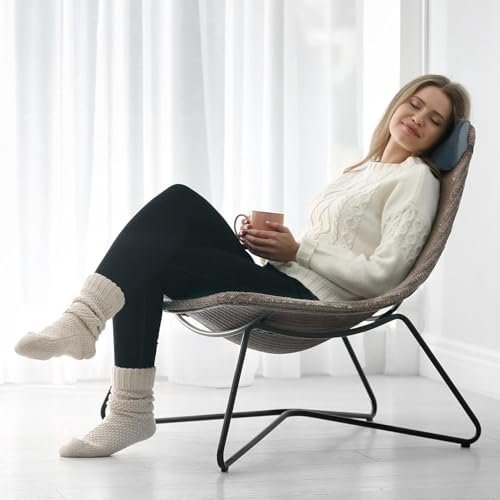 HOMBYS Cervial Recliner Neck Pillow for Pain Relief, Foam Headrest Pillow with S... - Image 9