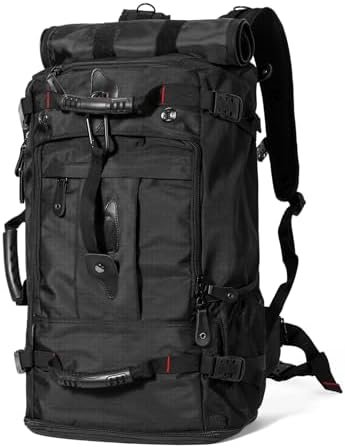 Travel Backpack Carry On Backpack Durable Convertible Duffle Bag Fit for 15.6 In... - Image 2