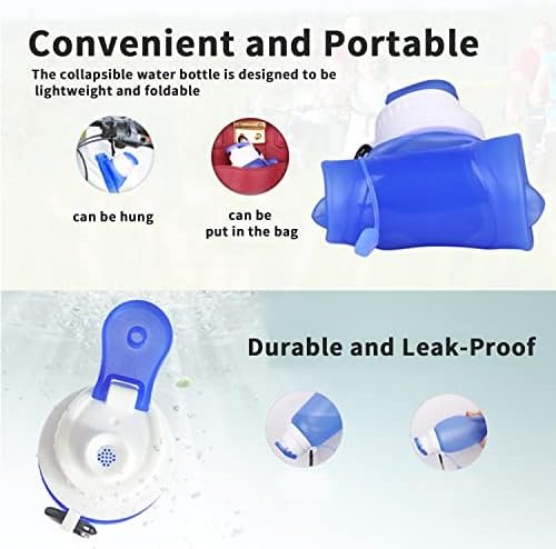 Collapsible Water Bottle-17oz-Reusable, BPA-Free, Simple Modern Water Bottles,Ul... - Image 6