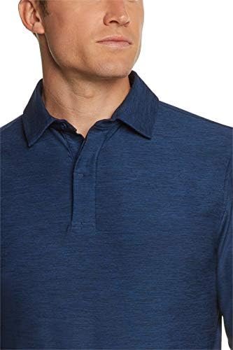 Men's Dry Fit Long Sleeve Golf Shirt - Quick Dry Polo Shirts - UPF 30, Stretch F... - Image 4