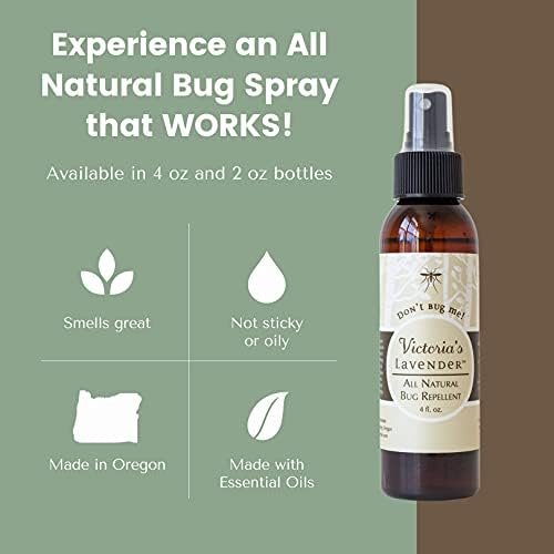 Victoria's Lavender Organic “Don’t Bug Me” Insect Spray, Made with Plant Based E... - Image 4