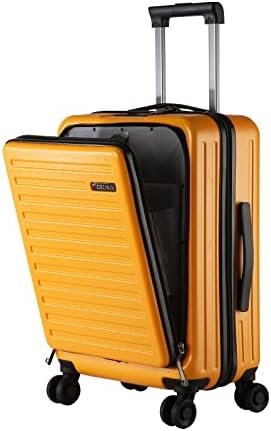 TydeCkare 20 Inch Carry On Luggage with Front Zipper Pocket, 45L, Lightweight AB... - Image 2