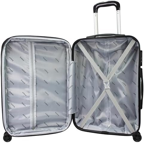 World Traveler Kemyer Quest Hardside Lightweight Expandable Spinner Suitcase Lug... - Image 8