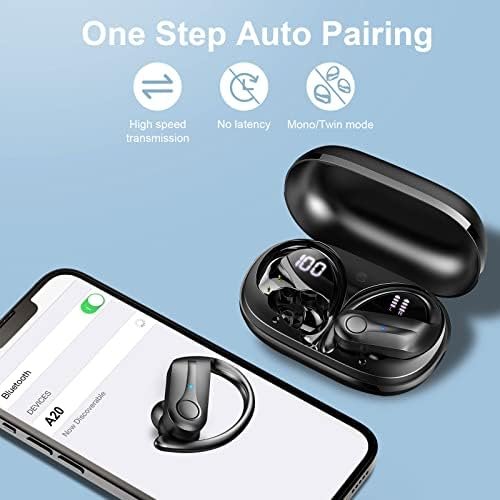 Donerton Wireless Earbud, Bluetooth 5.3 Headphones Noise Cancelling Mic, Bluetoo... - Image 6