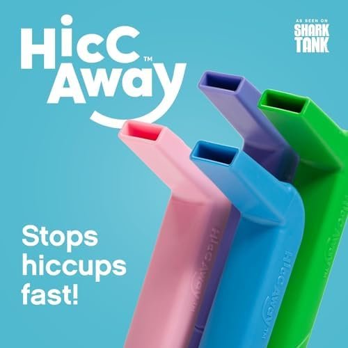HiccAway Hiccup Straw - Stops Hiccups Naturally & Fast - As Seen On Shark Tank -... - Image 3
