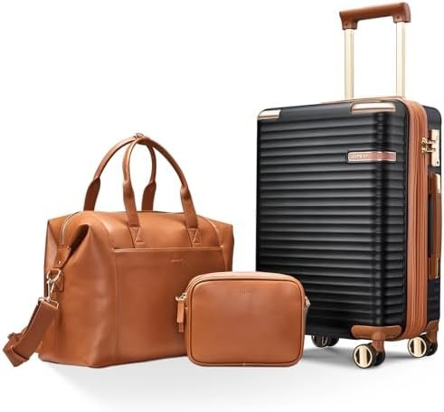 Joyway Carry on Luggage Sets, Expandable Hard Shell Carry-on Suitcase with Spinn... - Image 2