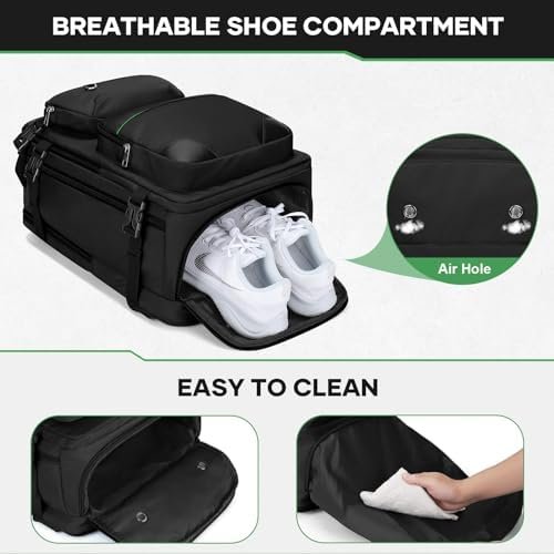 Maelstrom Travel Backpack for Men Women, 35L Carry on Backpack for Traveling on ... - Image 7