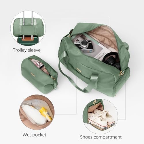 LONG VACATION Luggage Set 4 Piece Luggage ABS Carry on Suitcase Hardside Luggage... - Image 7