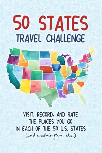 50 States Travel Challenge: Visit, Rate and Record Information About Your Travel... - Image 2