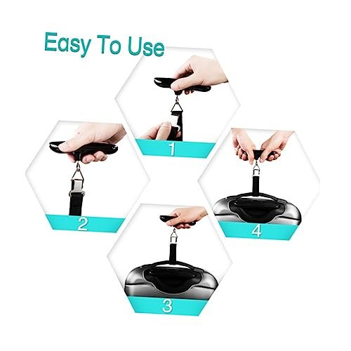 TENDYCOCO Portable Hanging Scale Portable Scales for Body Weight Luggage Scales ... - Image 8