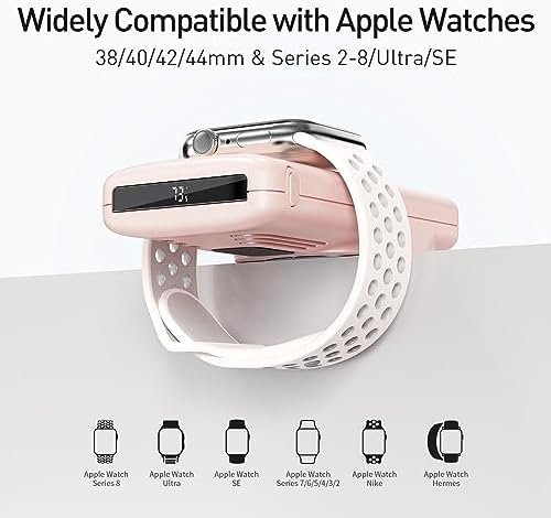 iWALK MAG-X Magnetic Wireless Power Bank with iWatch Charger,10000mAh PD Fast Ch... - Image 7
