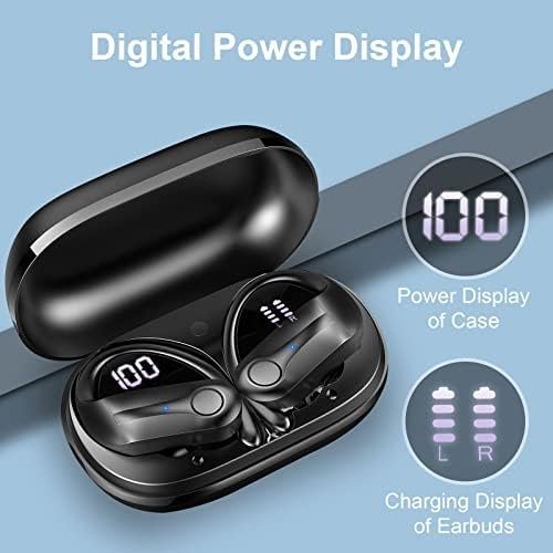 Donerton Wireless Earbud, Bluetooth 5.3 Headphones Noise Cancelling Mic, Bluetoo... - Image 5