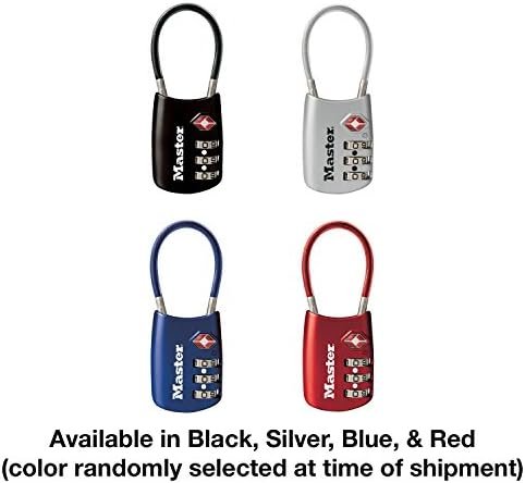 Master Lock TSA Set Your Own Combination Luggage Lock, TSA Approved Lock with Co... - Image 6