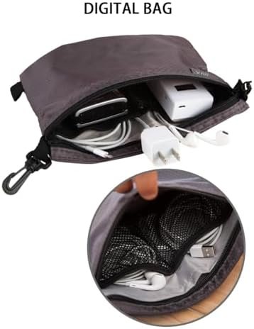 GOX Small Toiletry Bag for Men Bulk Cosmetic Bag Dopp Kit Carry On Zipper Pouch ... - Image 3