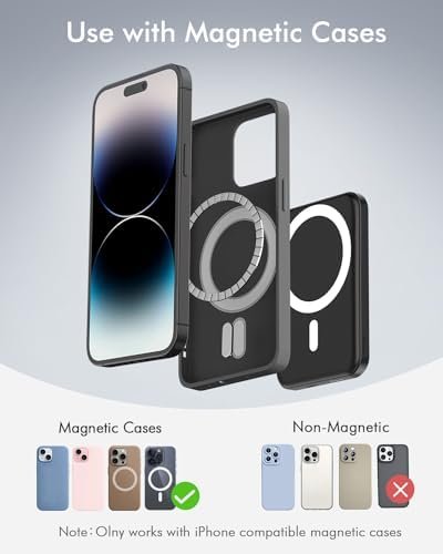podoru for Magsafe Battery Pack, 5000mAh Magnetic Power Bank with Type-C Cable 2... - Image 3