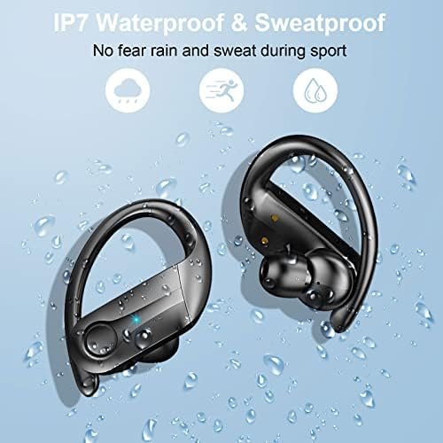Donerton Wireless Earbud, Bluetooth 5.3 Headphones Noise Cancelling Mic, Bluetoo... - Image 8