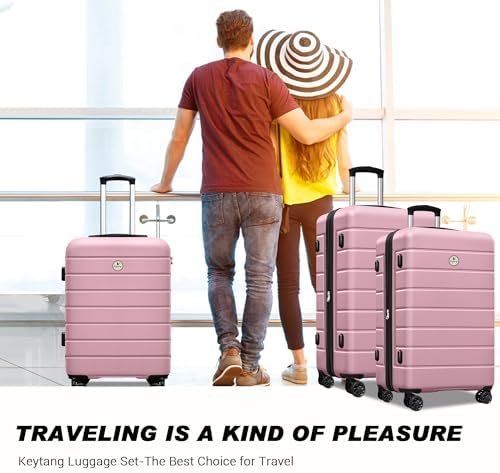 KEYTAN Classic Light Weight Hardside Expandable Spinner Wheels Luggage Suitcase ... - Image 8