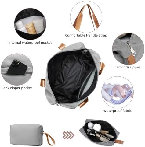 LARVENDER Luggage Sets 6 Piece with Duffel Bag, Expandable(Only 28 & 24") Hardsi... - Image 6