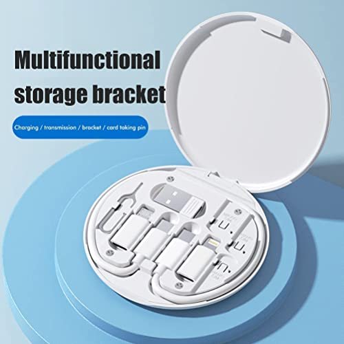 Multifunctional Data Cable Conversion Head Portable Storage Box, Multi-Type Char... - Image 5